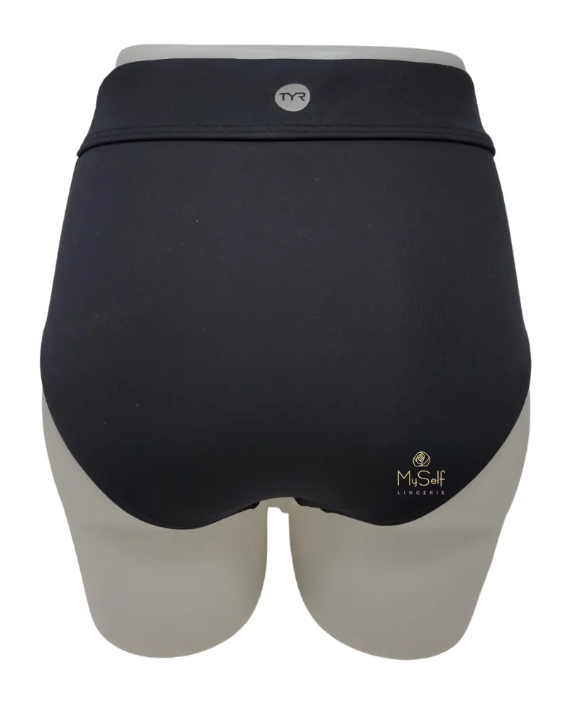 BLEHSO7A Black Leila High Waisted Brief