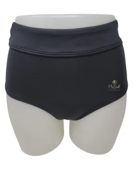 BLEHSO7A Black Leila High Waisted Brief