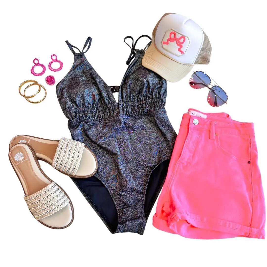 Coastal Kiss Swimsuit Black