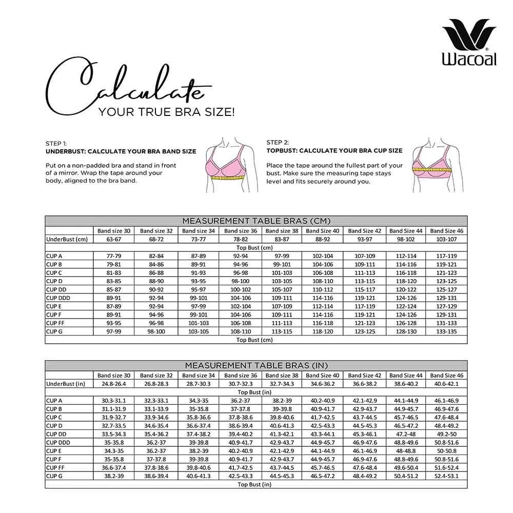 Contour Padded Wired 3/4th Cup Full Coverage Mesh Fashion Bra - Black
