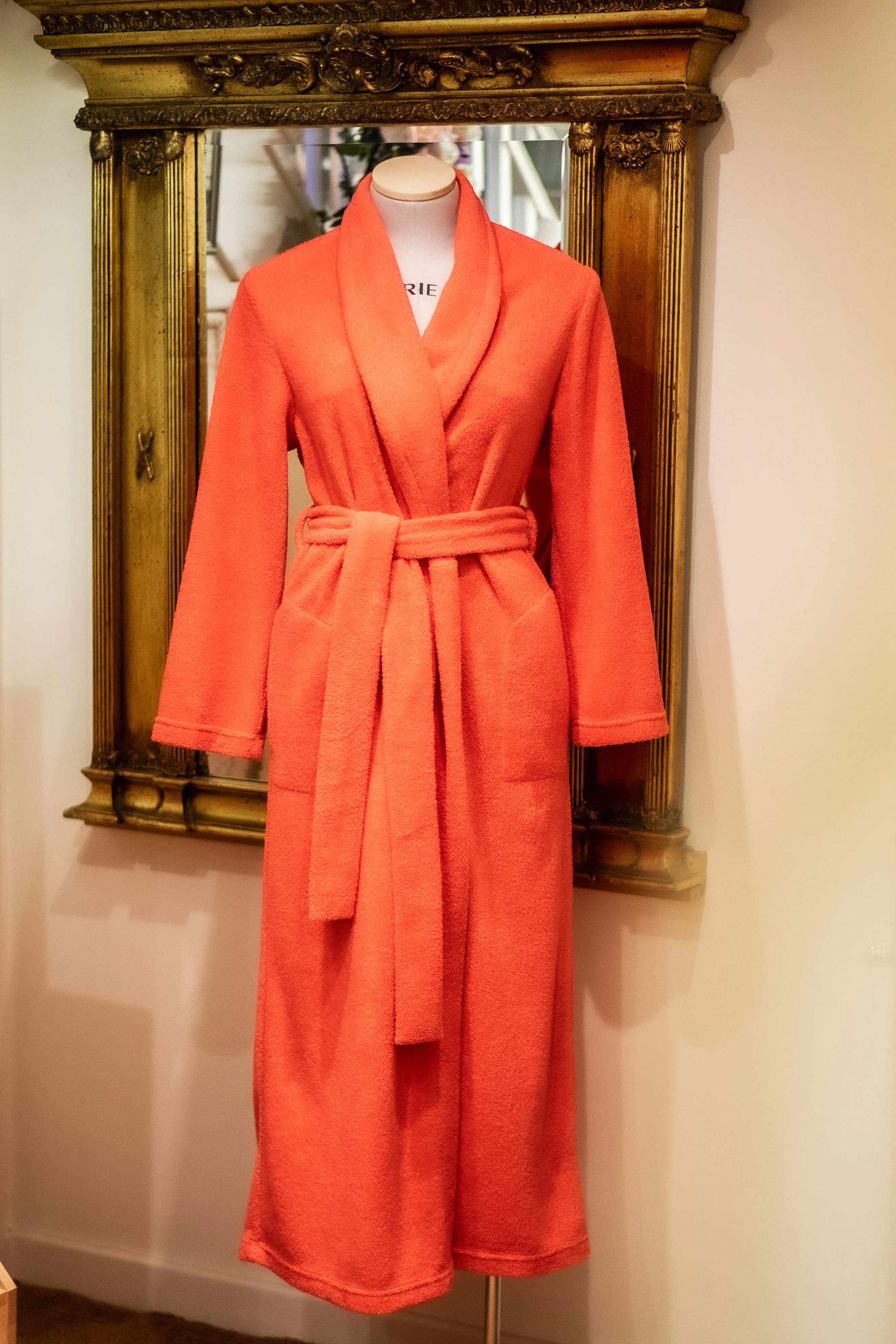 Diamond Tea Coral Soft Dressing Gown
