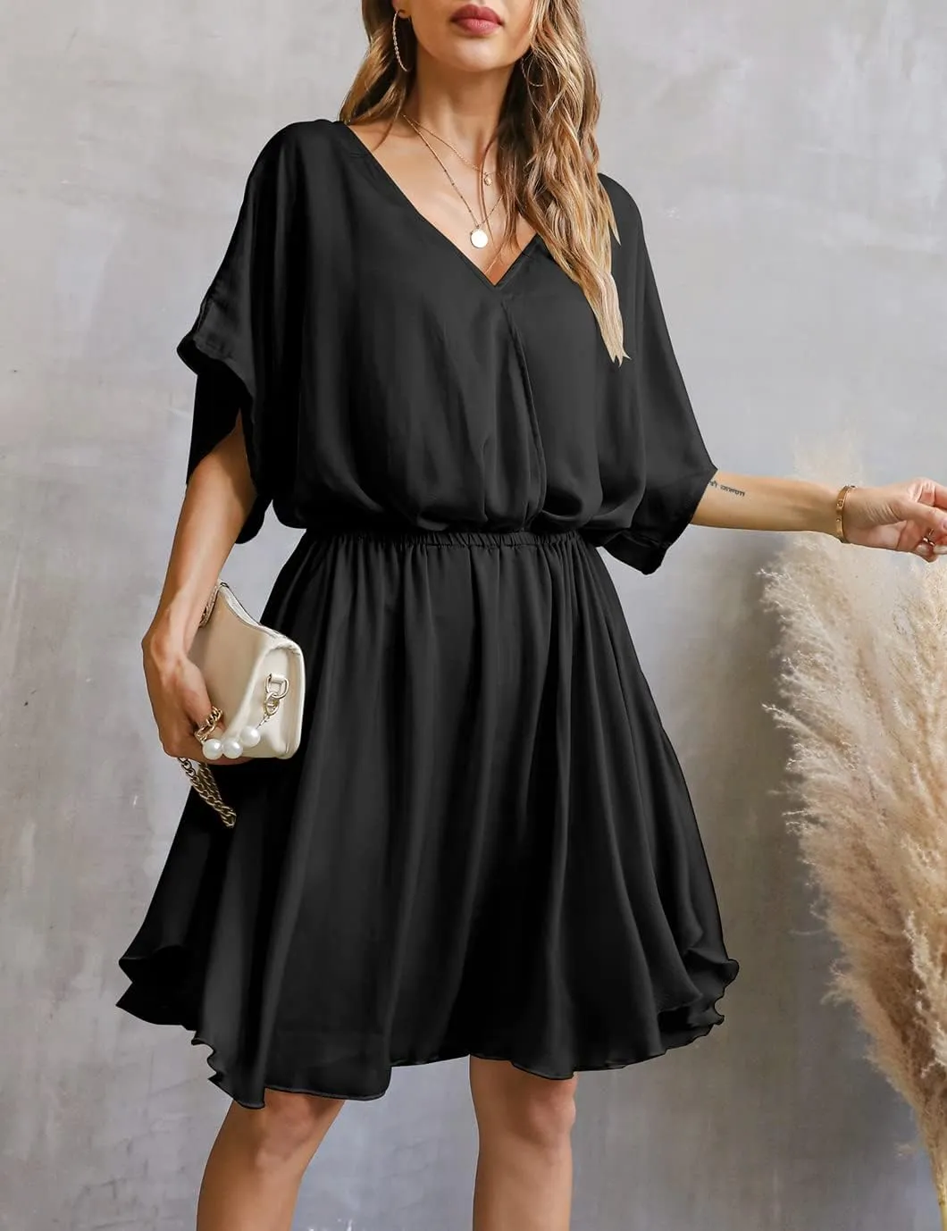 Eddoyee Summer Casual Swimsuit Cover Ups for Women Beach Shirt Tunic Dress