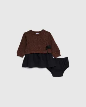 Infant Girls Flounce Dress