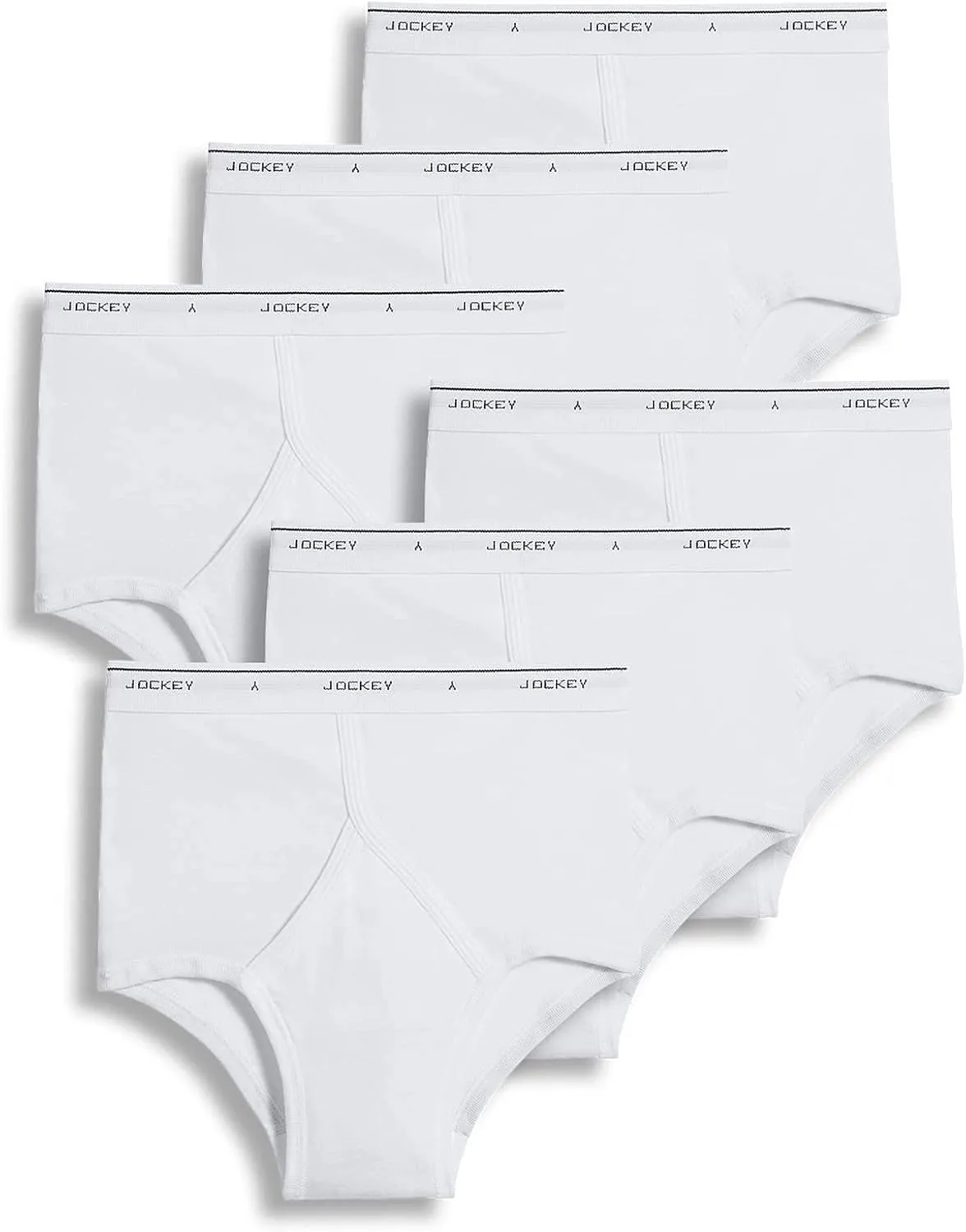 Jockey Men's Underwear Big Man Classic Brief - 6 Pack