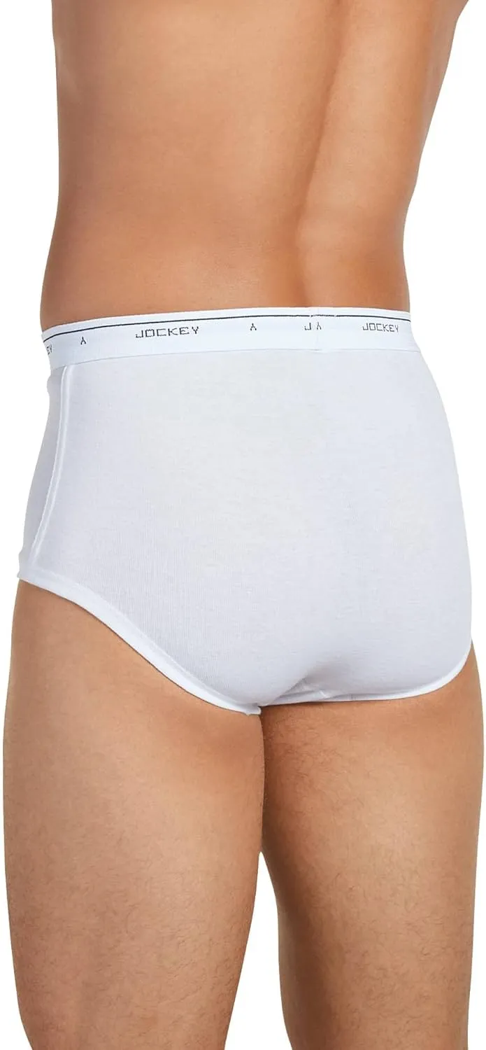 Jockey Men's Underwear Big Man Classic Brief - 6 Pack