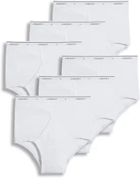 Jockey Men's Underwear Big Man Classic Brief - 6 Pack