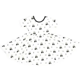Kyte Baby Twirl Dress - Black & White Zen