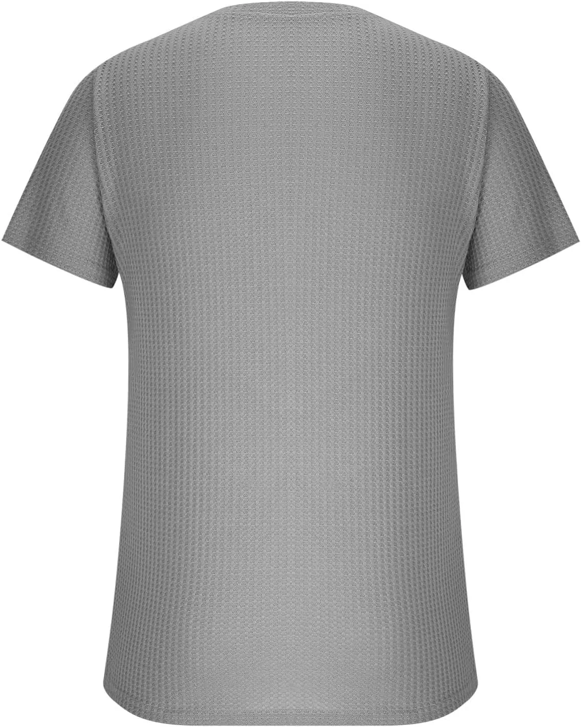 Men Knitted T-Shirts Solid Crewneck Pullover Short Sleeve Solid Simple Basic Tee Loose Relaxed Great Soft