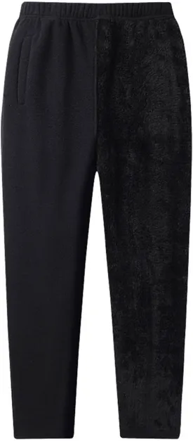 Men's Fleece Lined Sherpa Sweatpants Winter Casual Soft Warm Pants Jogger Lounge Athletic Thermal Pant with Pockets