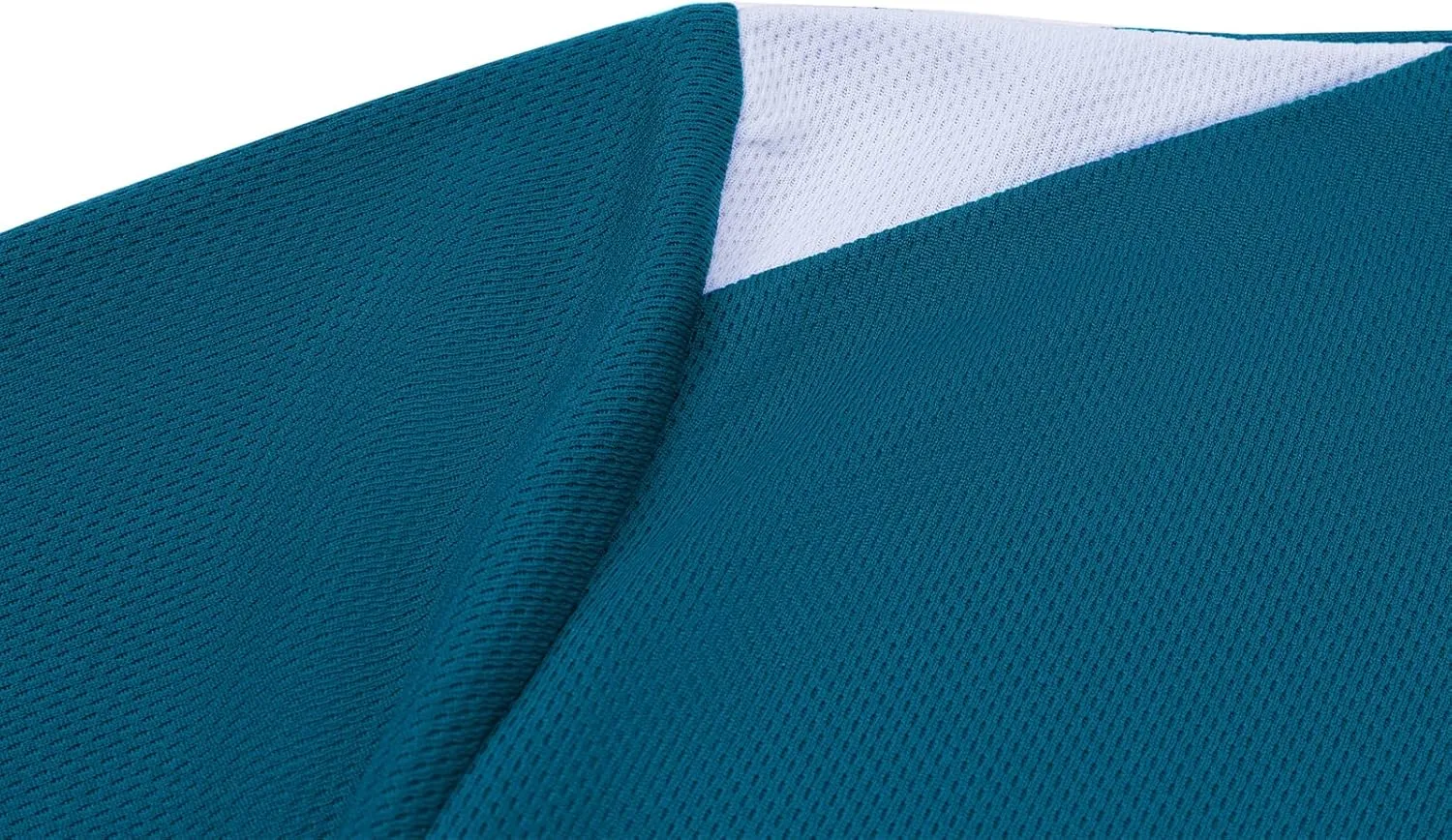 MOHEEN Men's Moisture-Wicking Golf Polo Shirts - Sun Protection Dry Fit M-7XL