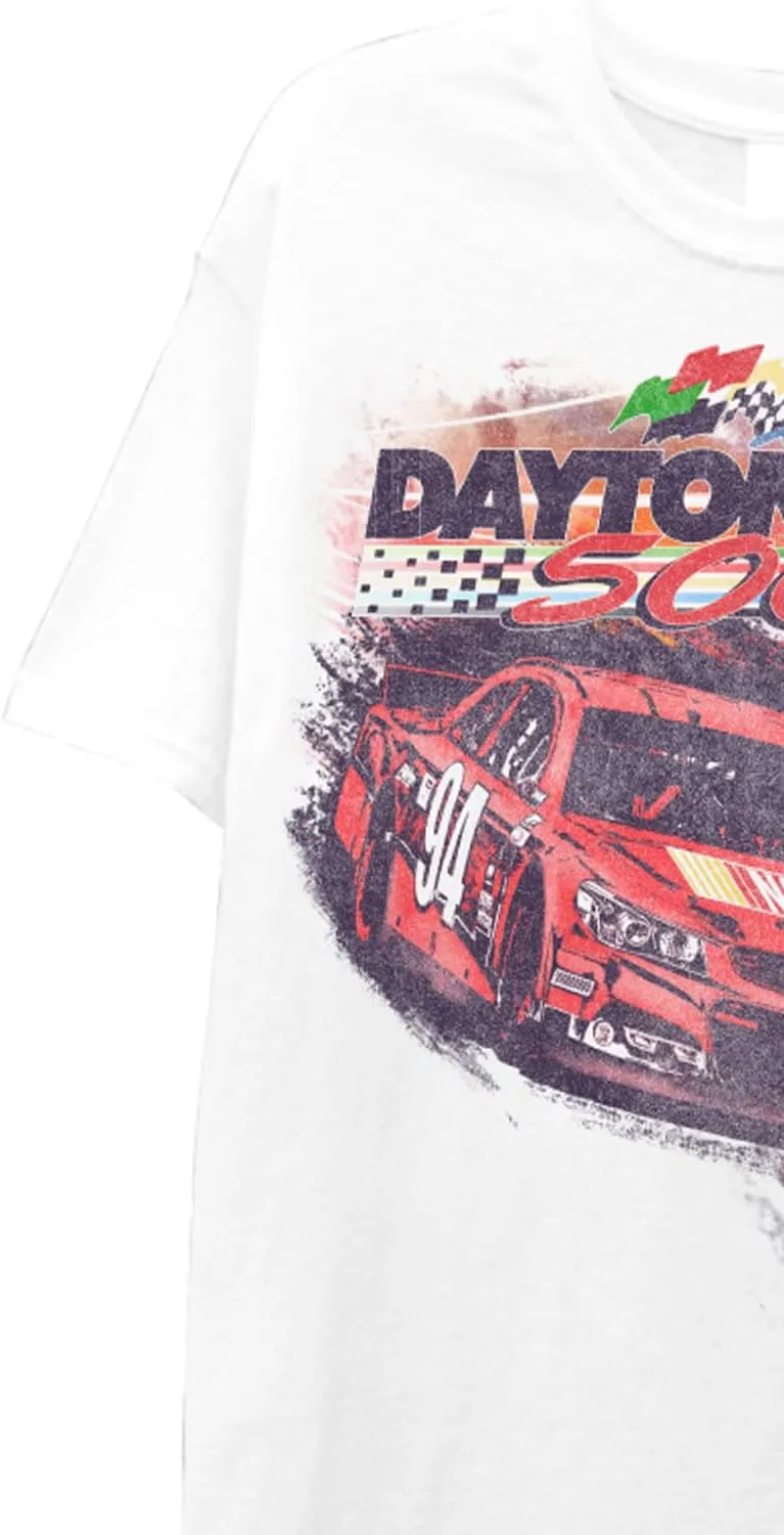 NASCAR Vintage Daytona 500 Shirt - Vintage Race Car Racing Mens Graphic T-Shirt