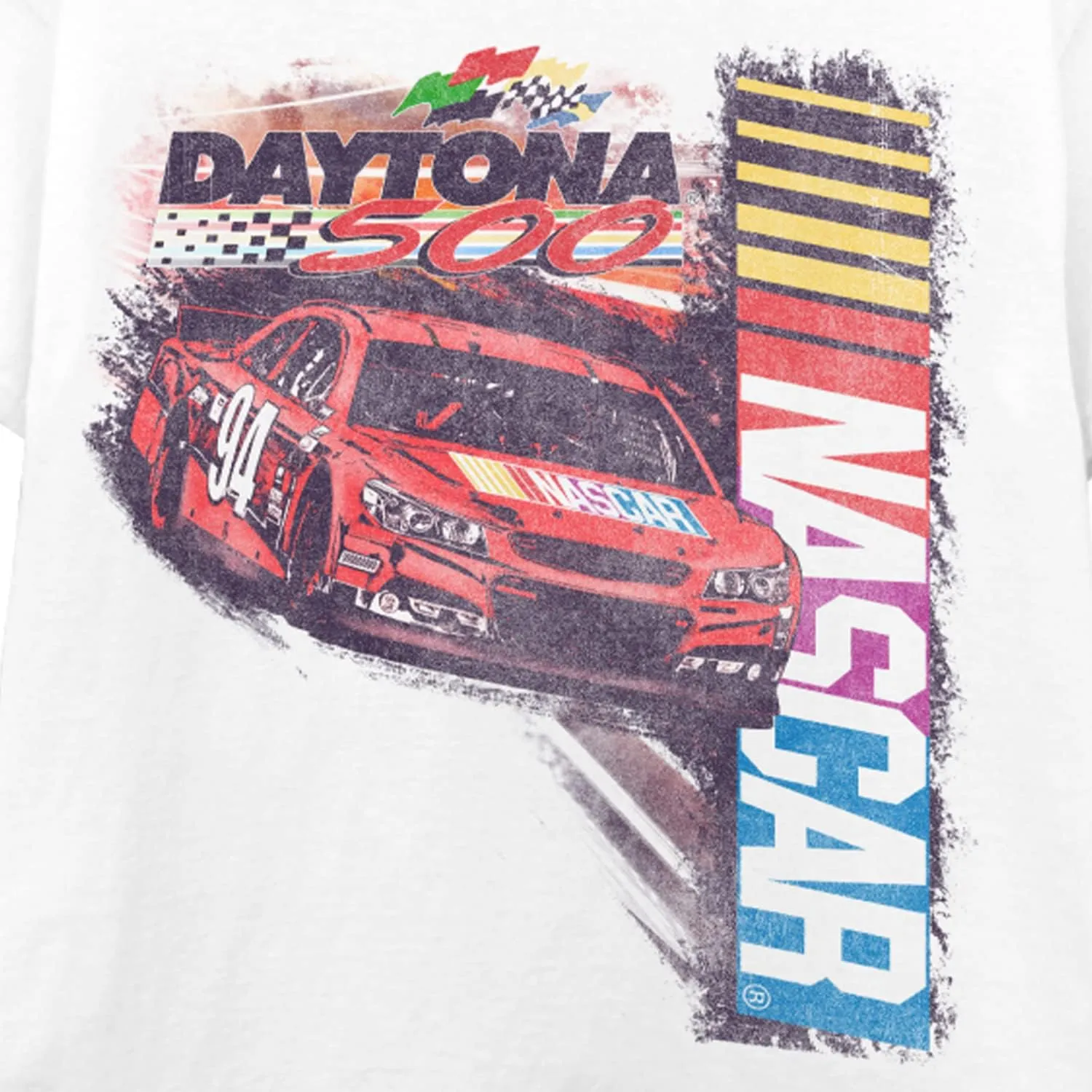NASCAR Vintage Daytona 500 Shirt - Vintage Race Car Racing Mens Graphic T-Shirt