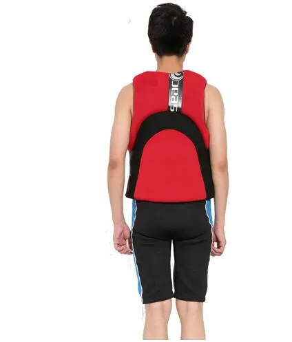 Professional Neoprene Adult Life Vest Water Floating Surfing Snorkeling Fishing Racing Portable Swimming Vest