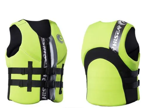 Professional Neoprene Adult Life Vest Water Floating Surfing Snorkeling Fishing Racing Portable Swimming Vest