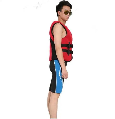 Professional Neoprene Adult Life Vest Water Floating Surfing Snorkeling Fishing Racing Portable Swimming Vest