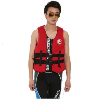 Professional Neoprene Adult Life Vest Water Floating Surfing Snorkeling Fishing Racing Portable Swimming Vest