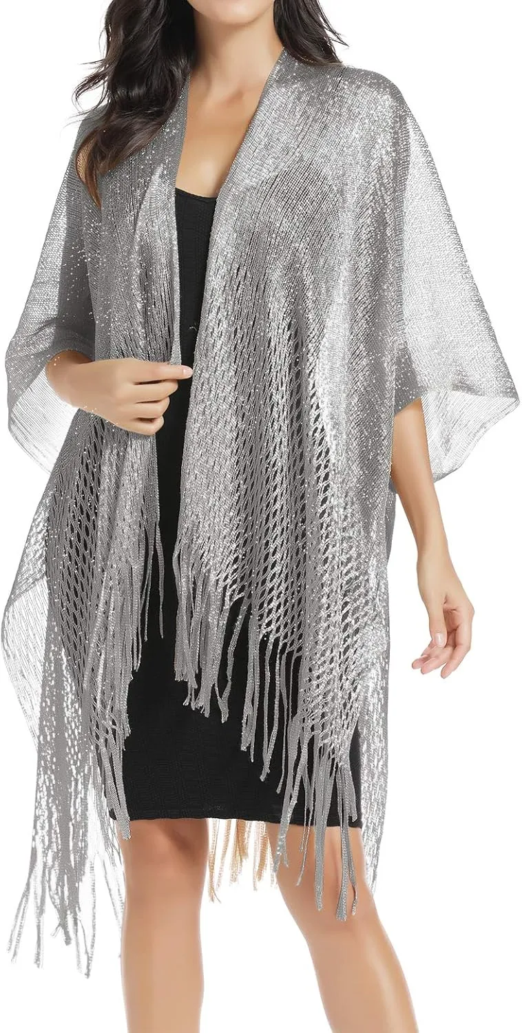 Rheane Women's Kimono Cardigan & Shawl Wrap, Swimsuit Coverups for Women, Beach Cover Up, Women's Shawls and Wraps