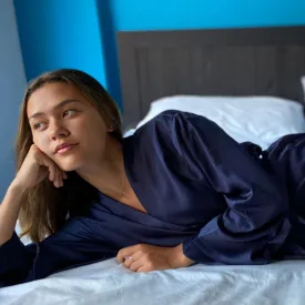 Silky Bliss Women's robe