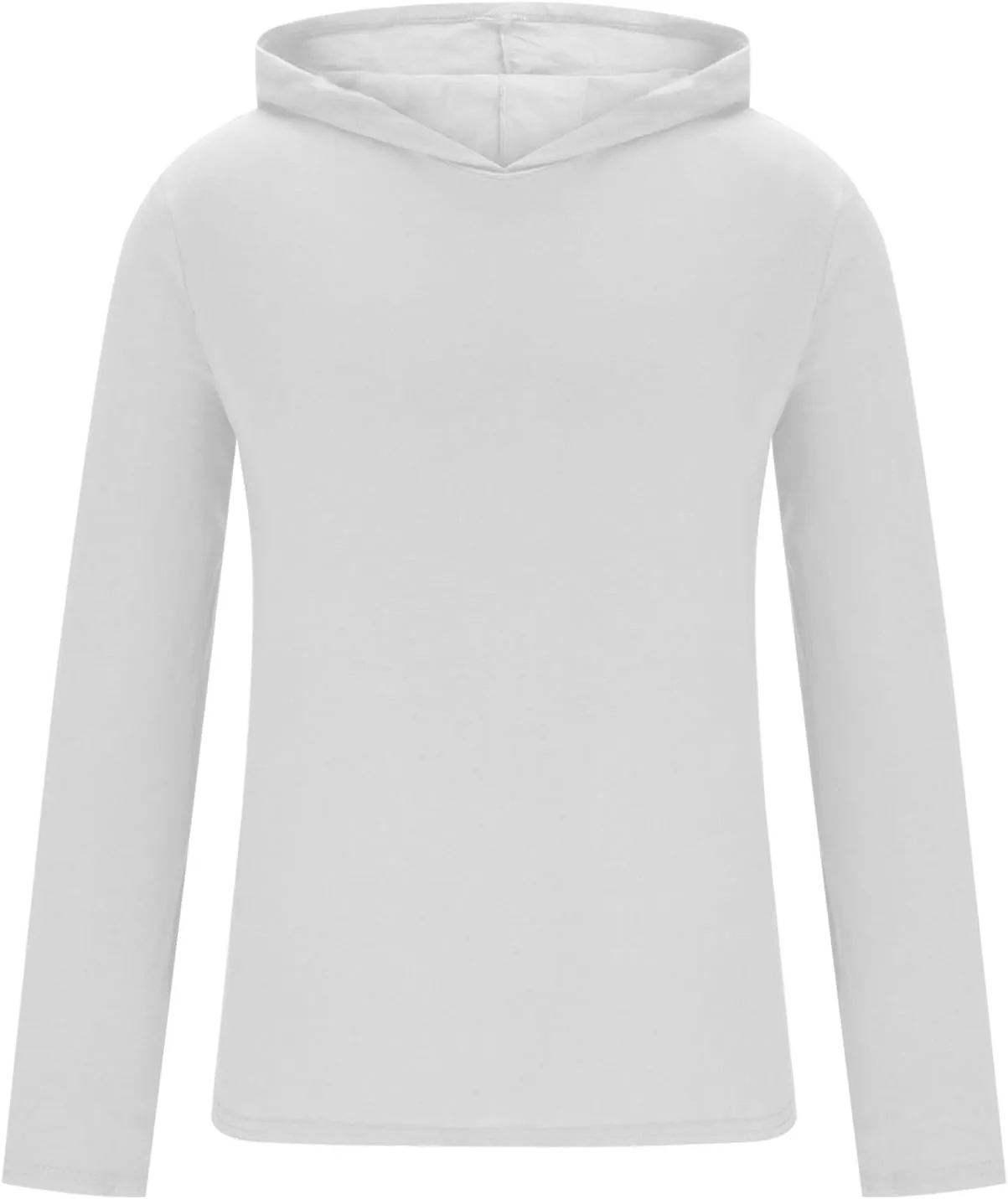 Sun Protection Hoodie Shirts Running Cotton Compression Shirts Long Sleeve Stretch Rash Guard for Beach Swimming