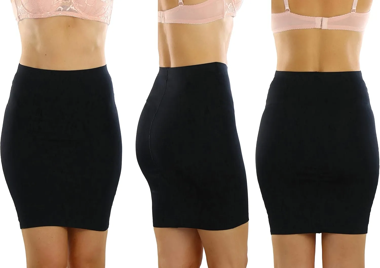 ToBeInStyle Women's High Waisted Smooth and Silky Torso Control Shapewear Bottoms