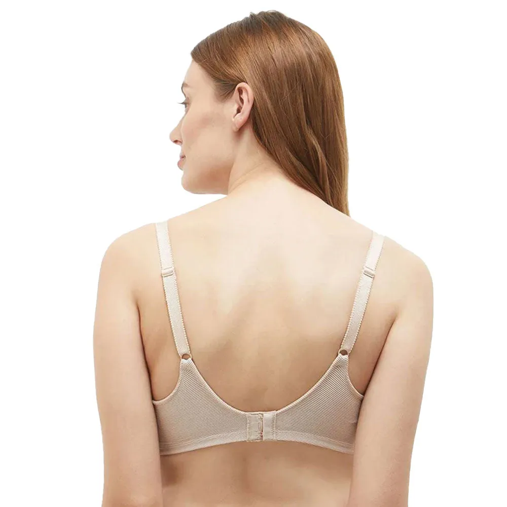 Visual Effects  Non Padded  Non Wired Full Coverage Minimizer Everyday Comfort  Bras - Beige