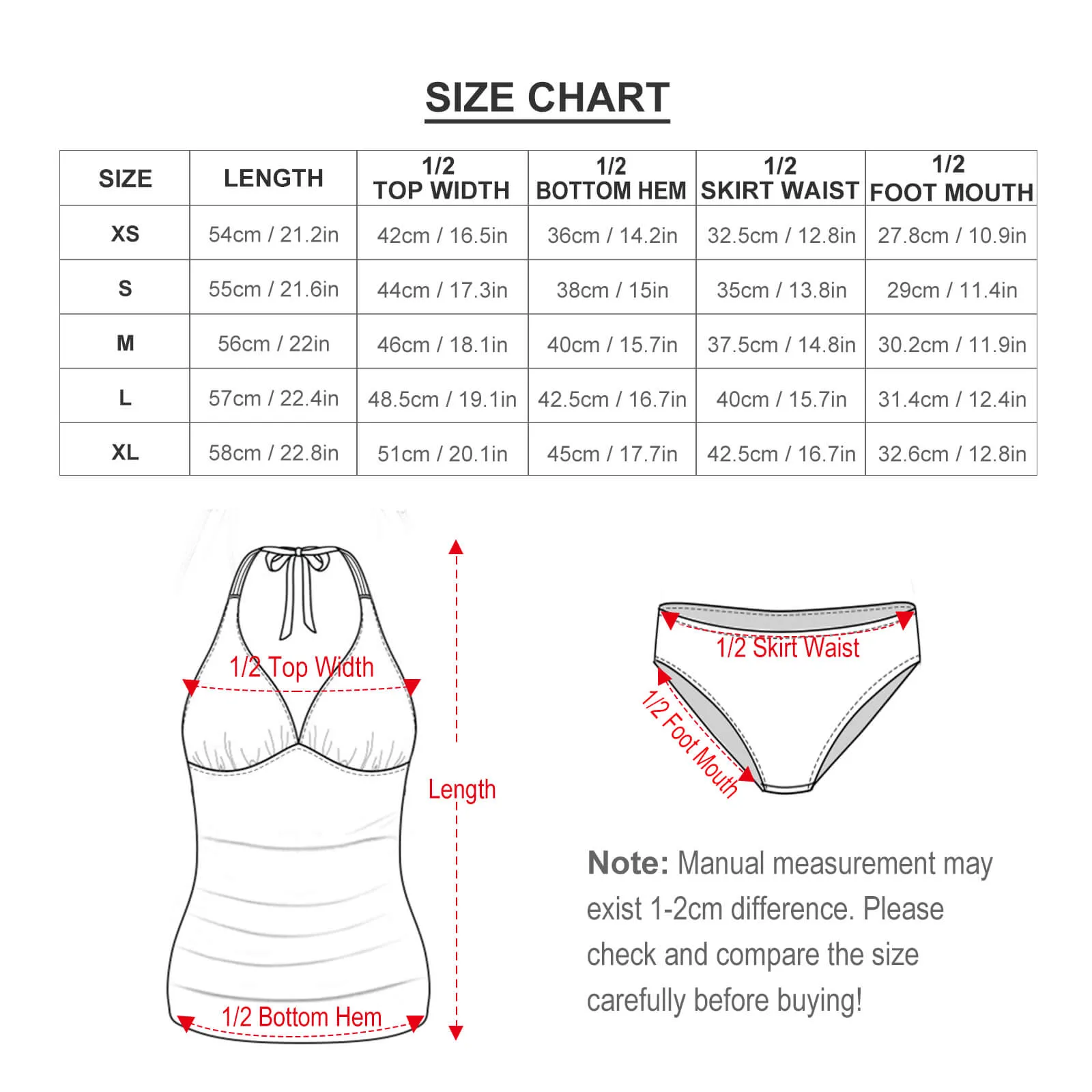 Watercolor Women's Split Swimsuit