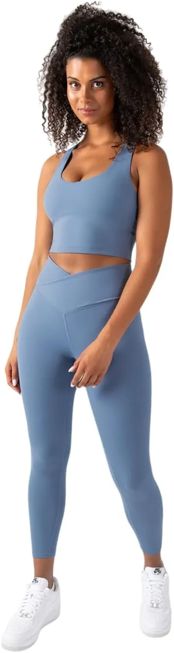 YITTY Active Women's UltraLuxe Built-in Bra Tank Top, Athleisure, 4-Way-Stretch
