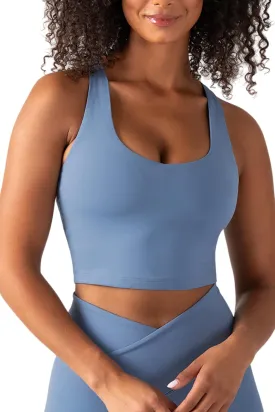 YITTY Active Women's UltraLuxe Built-in Bra Tank Top, Athleisure, 4-Way-Stretch